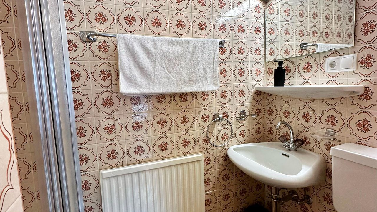 bathroom with shower and WC bathroom with shower and WC
